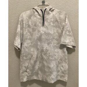 Old Navy Short-Sleeve Hooded Sweatshirt With Pocket Details In Camouflage Light